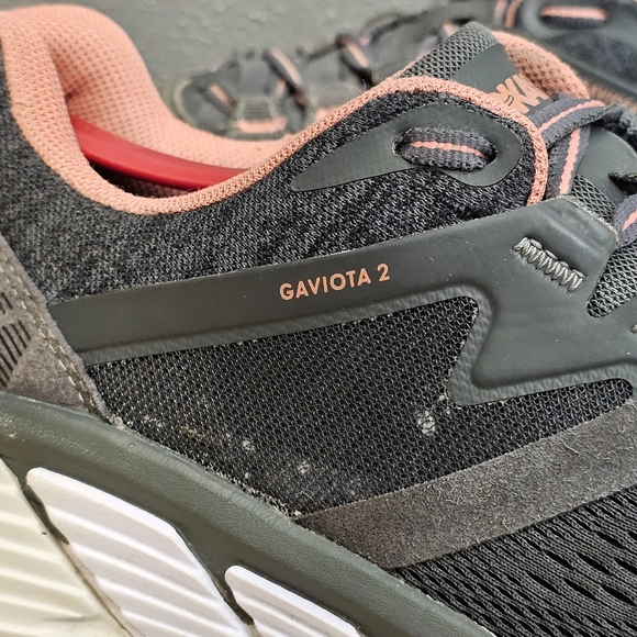 Hoka One One Gaviota 2 Womens Size 10 Gray Running Shoes Athletic Lace Up - Picture 5 of 12